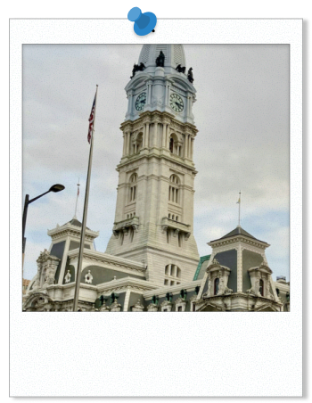 Photo of Philadelphia City Hall.